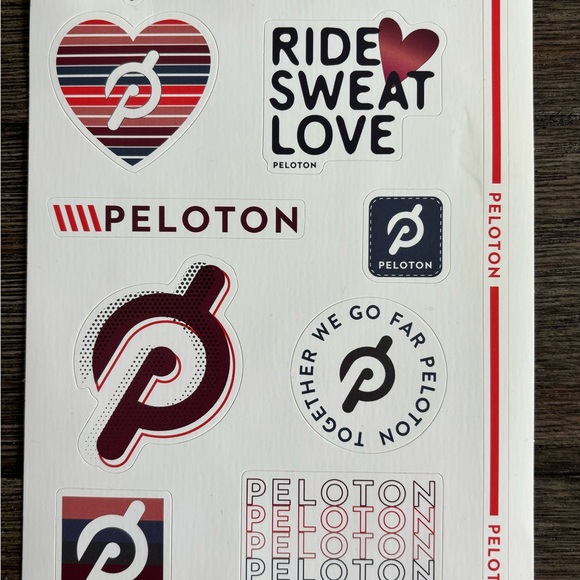 Peloton Logo and Design Sticker Collection - Picture 2 of 5